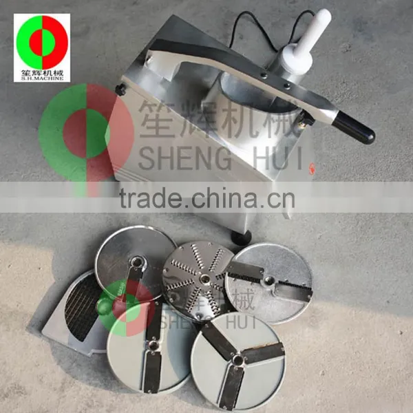 Hot Sale Vegetable Cutting Machine Semi-autolock Carrot Cutter Bussiness Cucumber Slicer photo-2