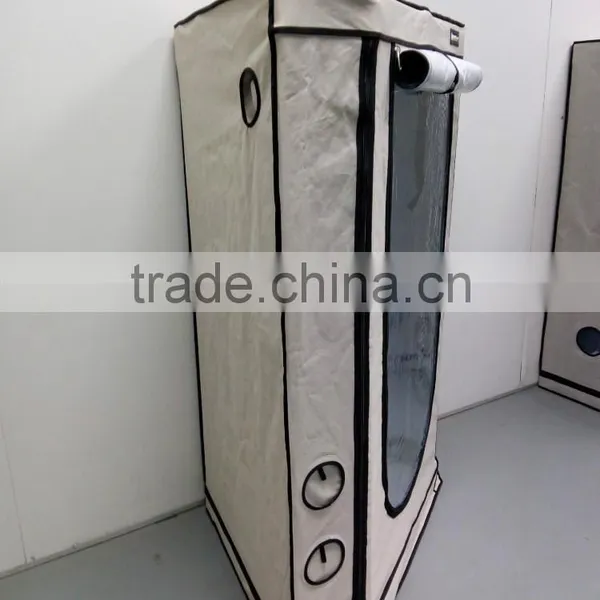 New Triangle Style High Quality Grow Tent Material Grey Mylar 600D Grow Room Grow Tent Hydroponics photo-4