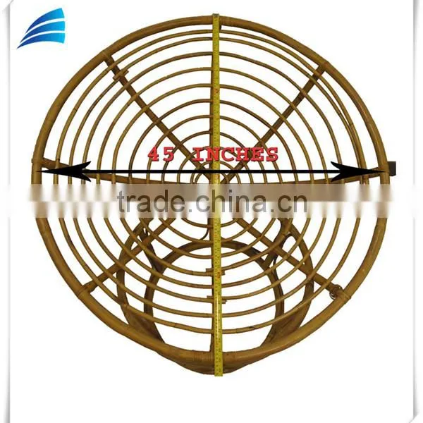 Big Size Patio Rattan Wicker Saucer Chair photo-3