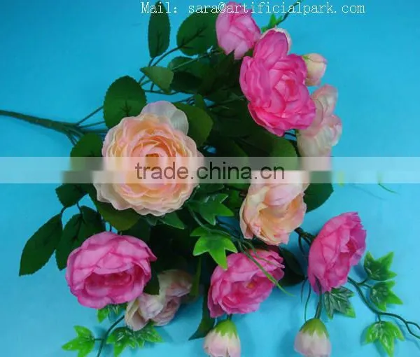 SJ10131030 Artificial High Quality Camellia Flower/fake Japonica Flower photo-4