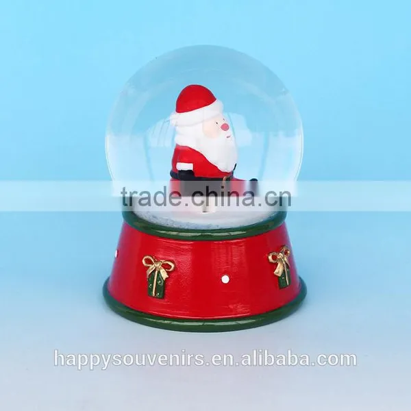 2017 Custom Glass Chrismas Snow Globe With Manufacture photo-2