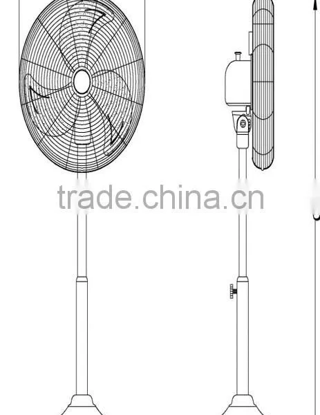 PEDESTAL PNEUMATIC AIR FANS photo-2
