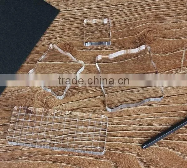 Wholesale Custom Handmade Clear Solid Acrylic Cube Block photo-2