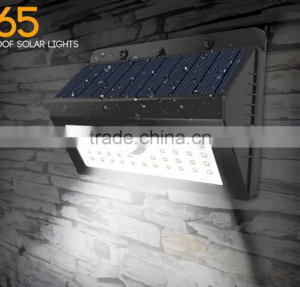 2017 Special Design 45LED Waterproof Led Solar Motion Detection Garden Sensor Lights for Party,hotel,bar. photo-4