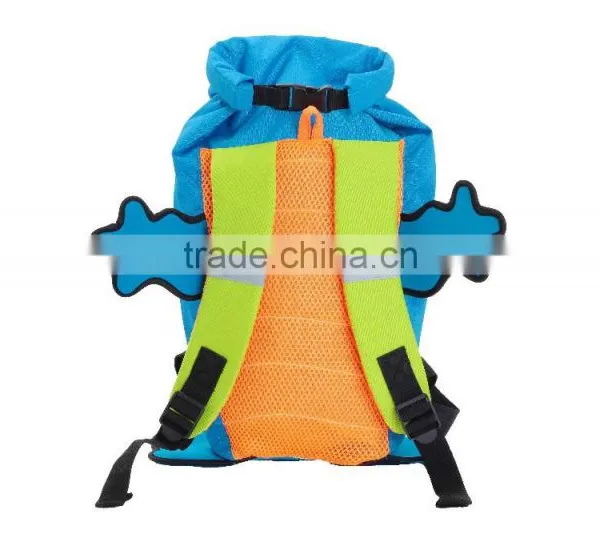 Water Proof Light Weight Kids Cute Swimming Backpack, Animal Fish Frog Shaped Bag, photo-2