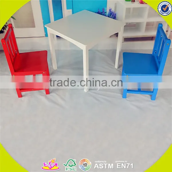 Wholesale Beautiful Wooden Table and 4 Chairs,household Kids Wooden Table and 4 Chairs,top Sale Table and 4 Chairs W08G141 photo-6