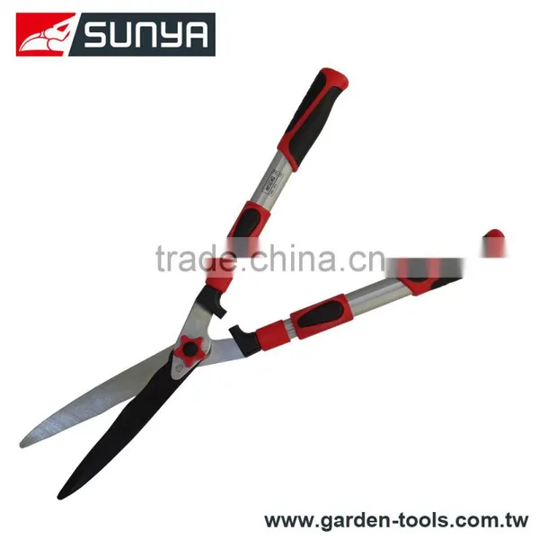 Professional Light-duty Telescopic Waving Aluminum Handle Hedge Blades Shears photo-2