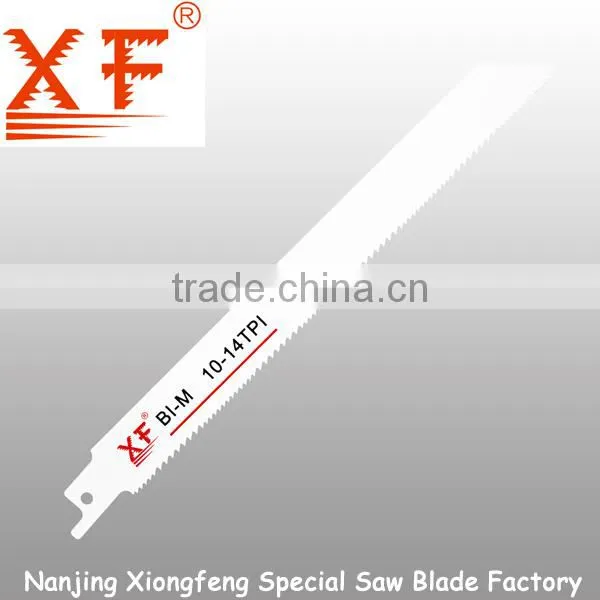 Bi-metal Saber Saw Blades,reciprocating Saw Blade Progressive Teeth: XF-S1122VF,XF-S1025VF,XF-S3456X,XF-S123XF,XF2345X,XF-922VF photo-2