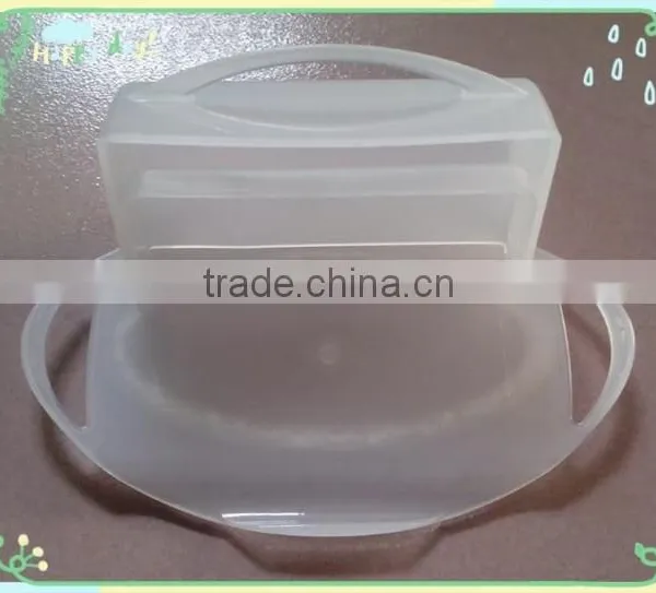 PP Clamshell Plastic Box With Plastic Knife photo-3