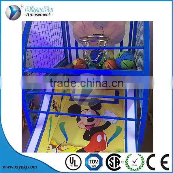 Kids Arcade Coin Operated Electronic Small Size for Childdren Basketball Game Machine for Sale photo-2