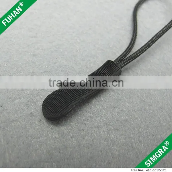 Popular Shape Brand Logo Durable PVC Zipper Sliders for Apparel photo-5