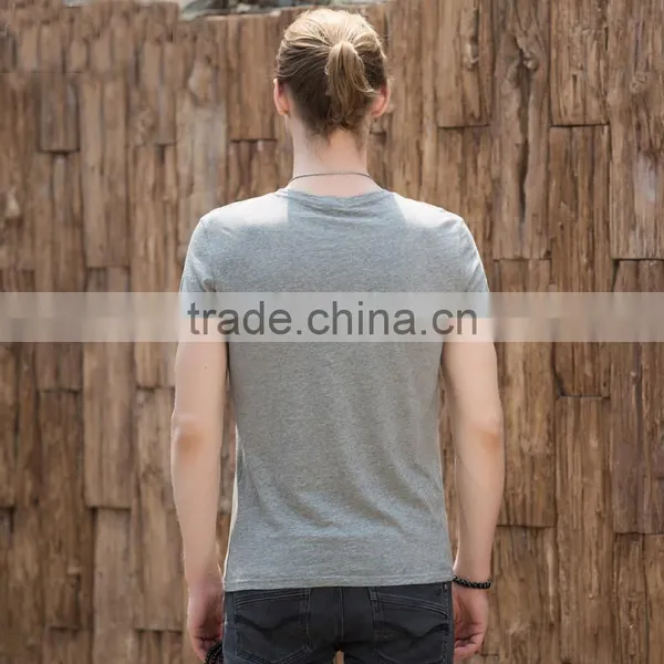 Europe Style Digital Printing Men T-shirt 100% Cotton Screen Printing Men T-shirt photo-3