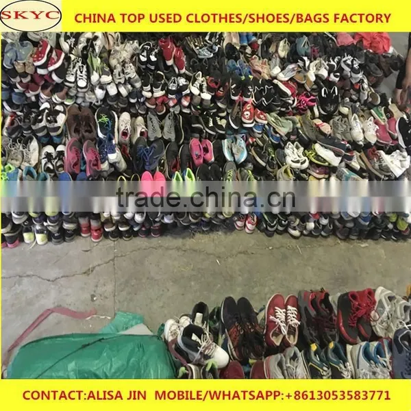 Africa Hot Selling Used Shoes Imported Guangzhou High Quality Warehouse Mixed Second Hand Shoes