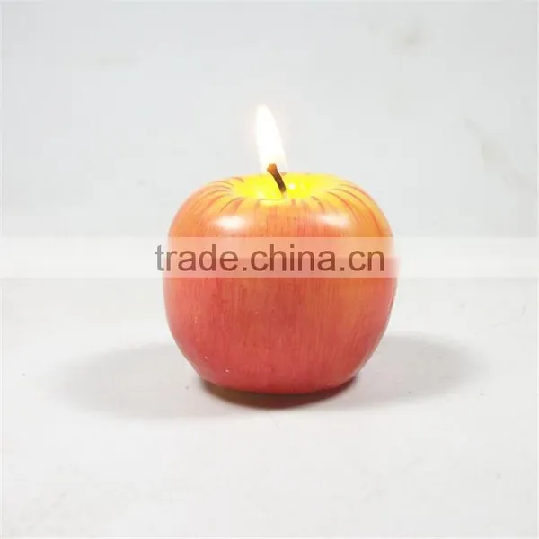 Wholesale Classic Christmas Decoration Toys Simulation Apple Candle photo-5