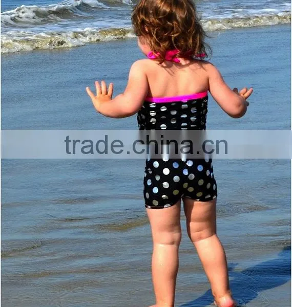 Fancy Girl Beachwear 2 Piece Suit Knit Cotton Swimsuit Summer Wear photo-2