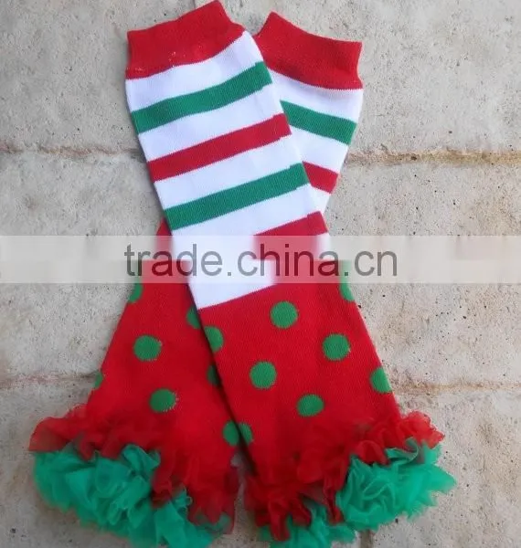 New Baby Leg Warmers With Ruffles and Good Quality Cotton Legging Chevron Ruffle Leg Warmers Infant Socks Leggings photo-2