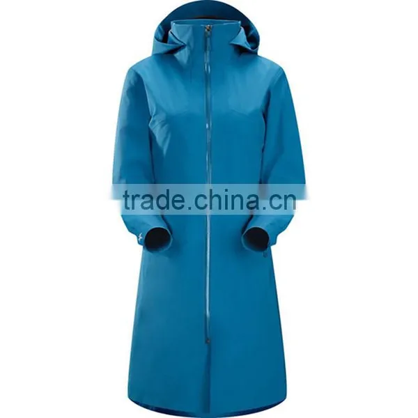 OEM Service Custom Long Jacket,woman Softshell Jacket Windproof Wholesale photo-2