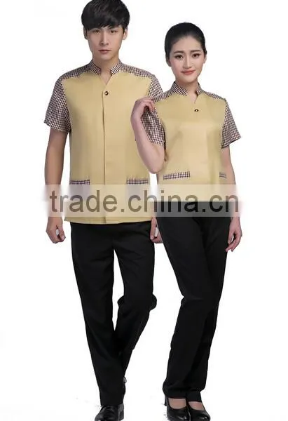 Good Quality Big Discount Factory Wholesale Fashionable Modern Hotel Waitress Uniforms for Sale photo-5