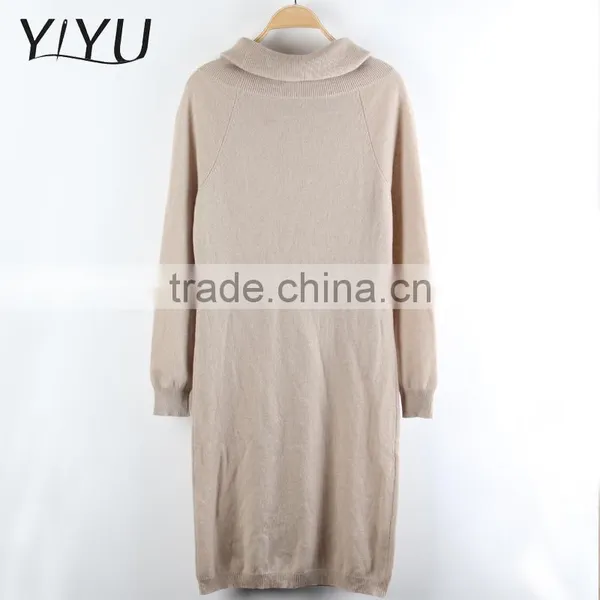 2016 New Style Long Sleeve Cashmere Knitting Turtleneck Sweater for Women photo-2