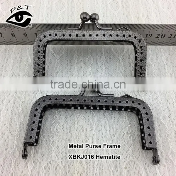 8.5cm Gunmetal Mini Purse Frame for Purse photo-2