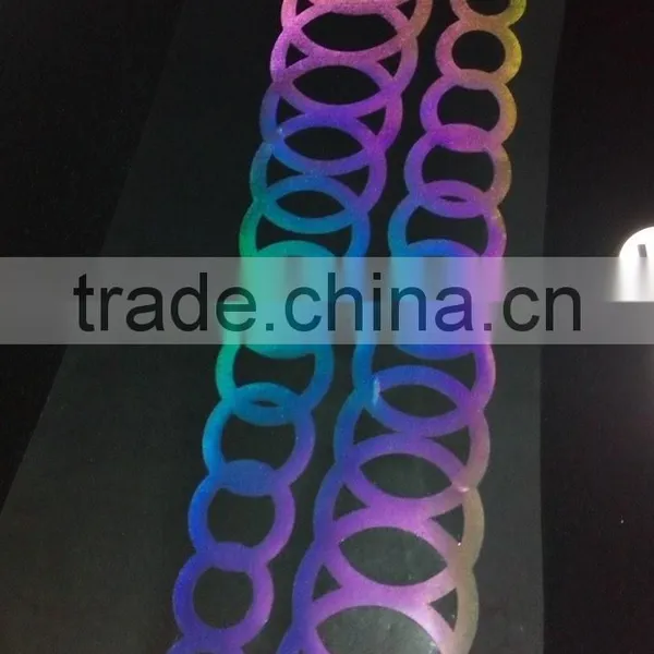 New Design Rainbow Reflective Heat Transfer Printing Film/PU Heat Transfer Film/Heart Transfer Paper photo-6