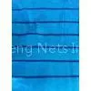 Blue and White PET / COTTON Mosquito Net Fabric Curtains, Insect / Bug Curtains Nets