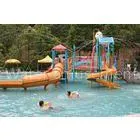 Kids Water Playground With Water Slide and Water Toys for Water House