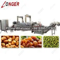 Continuous Peanut Fryer Machine|Pellet Chips Frying Machine