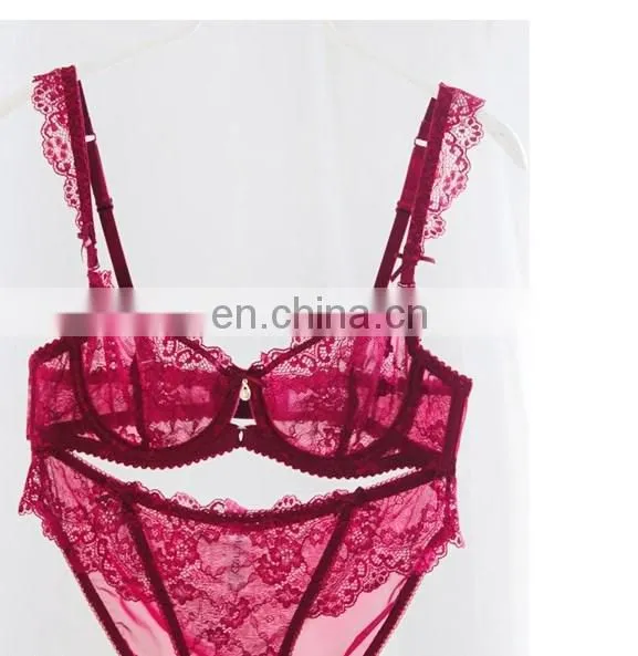 Noble luxury lace bra set,woman bra set