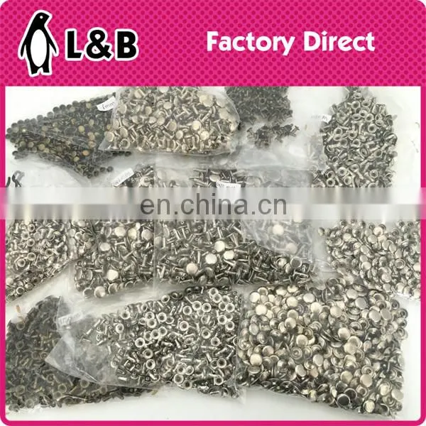 Double Cap Single Cap Cheap Metal Jeans Rivet for Shoes Bag Clothing photo-5
