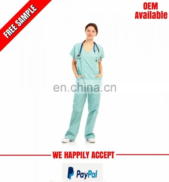 Custom Design Nurse Uniform Wholesale