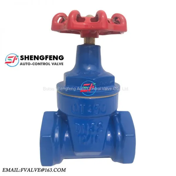 Resilient Seated Cast Iron PN16 Thread Gate Valve