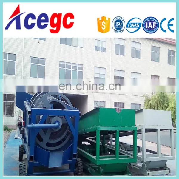 Alluvial Placer Gold Mining Equipment Trommel Screen Gold Separating Car photo-4