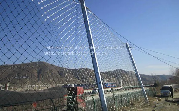 Stainless Steel Wire Rope Mesh Net for Slope Protection