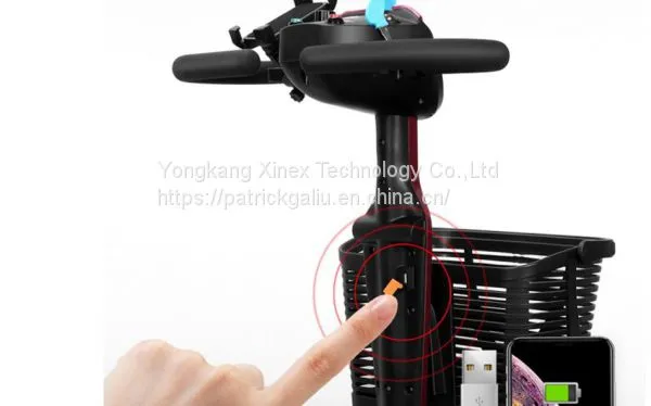 New 4 Wheel Electric Mobility Scooter for Seniors Battery Removable photo-5