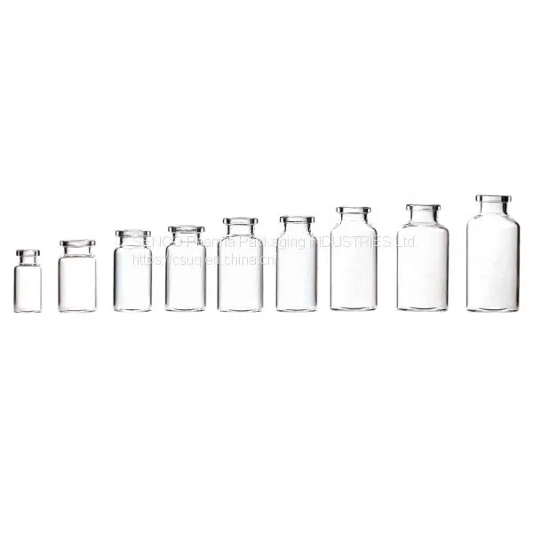 Pharmaceutical Medicine Penicillin Tubular Vial Glass Bottles 1/2/3/4/5/10/20ml