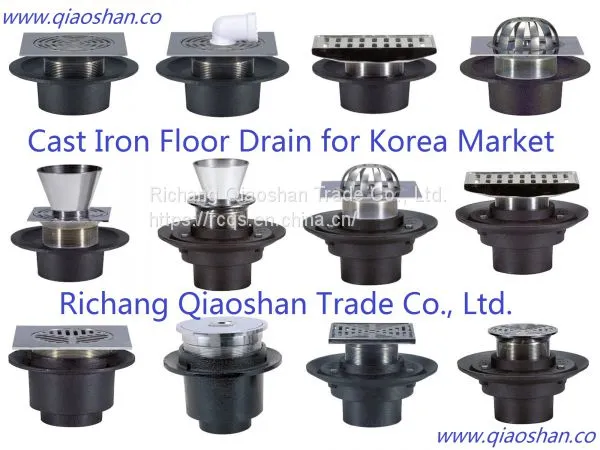 Roof Drain FD-4000 Korea Cast Iron Floor Drain photo-3