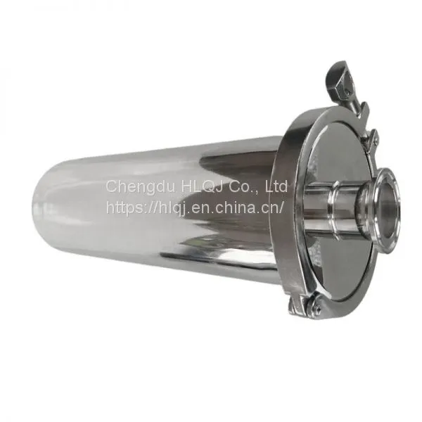 Sanitary Stainless Steel Inline Filter Fit Pipe OD 38mm/51mm Tri Clamp SS304 Strainer Filter Ferrule OD 50.5/64mm Homebrew Wort photo-3