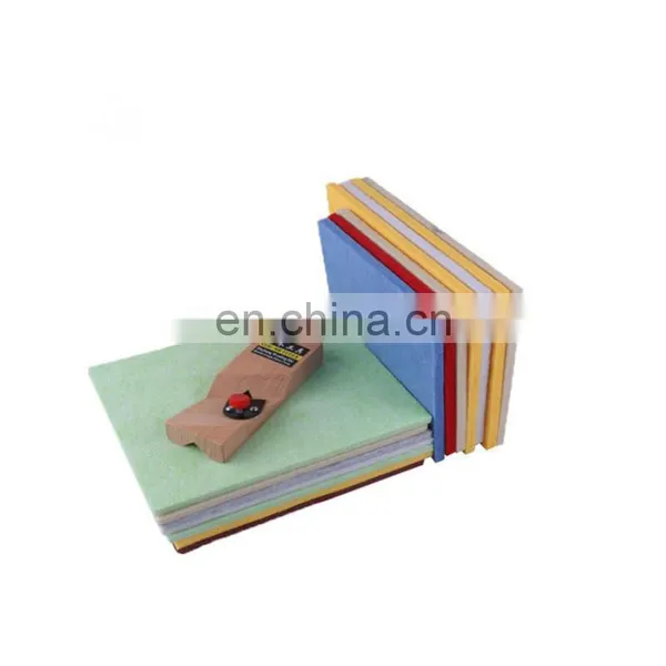 Eco-friendly Colorful Polyester Fiber Acoustic Panel Easy Install photo-7