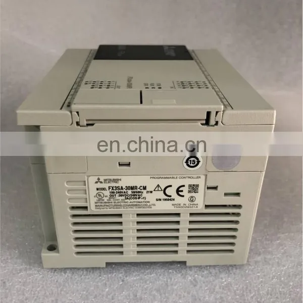 21W Original Mitsubishi PLC FX3SA-30MR-CM For AC Servo Motor photo-2