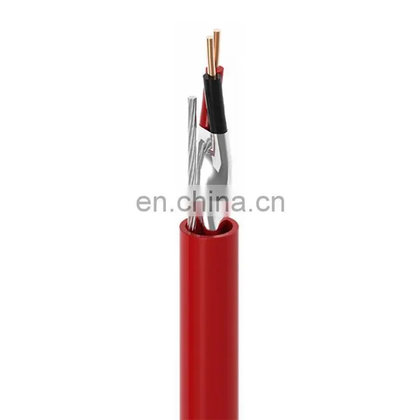 Listed 22/2 18/2 16/2 Shielded Unshieded FPL FPLR FPLP Fire Security Alarm 100% Copper Red Fire Alarm Cable photo-4