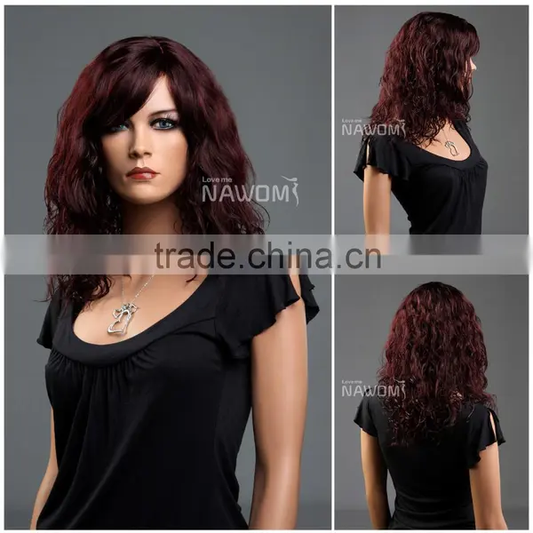 W3420 Fashion Cosplay Costume Wigs Long Curly Wigs Ladies Hair Wig