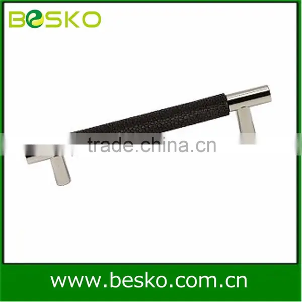 Combination Goose Neck Shagreen Door Handles Lever Black Shagreen Door Pulls photo-6