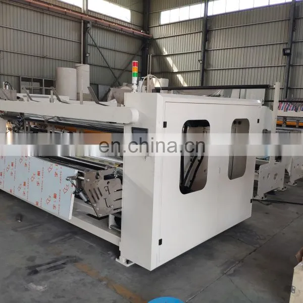 Full Automatic Rewinding and Punching Toilet Paper Machine photo-3
