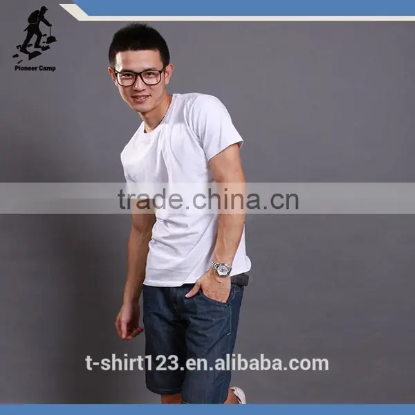 Thin White Plain T-shirts photo-4