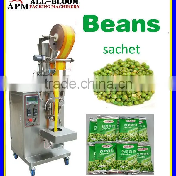 Automatic beans granule back/stick/pillow packaging machine