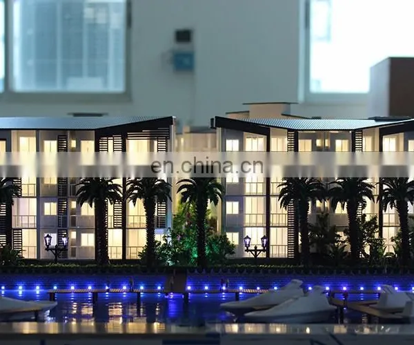 3d Physical Model Architecture With Model Trees , Cars and Furniture photo-4