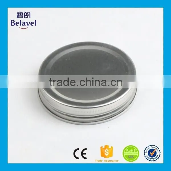 Wholesale Cheap Silver Mason Jar Lid With Hole Metal Custom Screw Lids photo-2