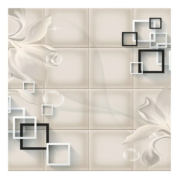 China Cheap Price Flower Wall Papers Murals Home Decor Wallpaper 3D Murals Dropshipping photo-2