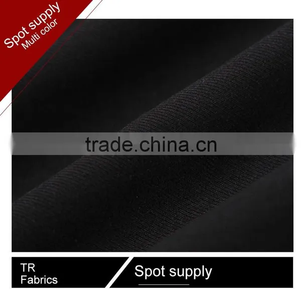 430Gsm (30+25)*32+40D Cheap Twill Black Suit Fabric 2016 photo-2